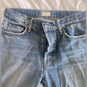 MOTHER denim Super Cheeky Crop